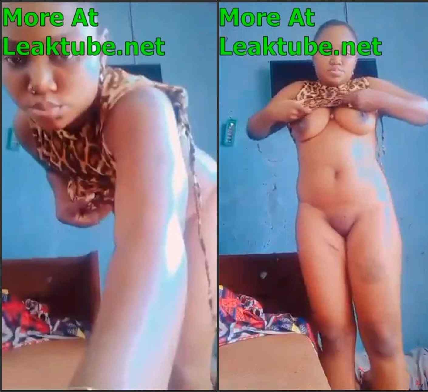 African stripped naked