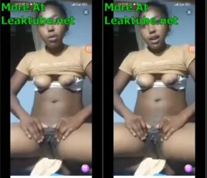 Young African Girl Goes Live Naked Teasing Horny Men | LEAKTUBE