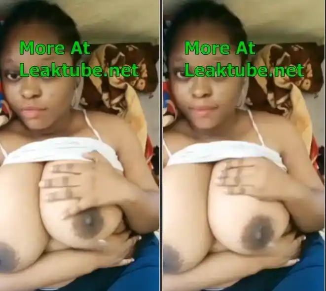 Instagram Girl Winnie Playing With Her Big Boobs on Camera | LEAKTUBE